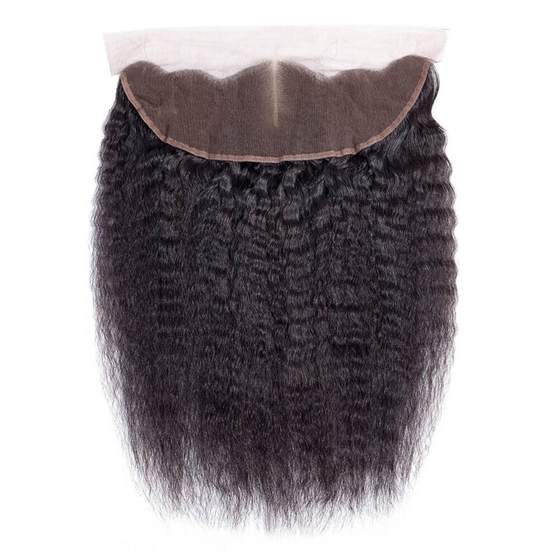 Indian Kinky Straight Lace Frontal