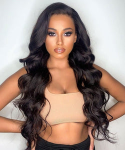 Malaysian Body Wave Virgin Hair 360 Lace Wig