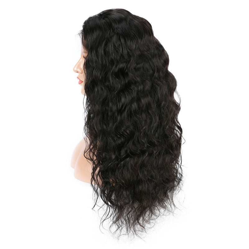 Malaysian Virgin Natural Wave Hair Full Lace Wig