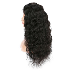 Malaysian Natural Wave Virgin Hair 360 Lace Wig