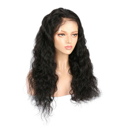 Malaysian Virgin Natural Wave Hair Full Lace Wig