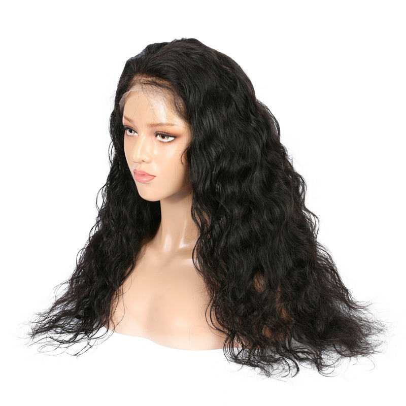 Malaysian Virgin Natural Wave Hair Full Lace Wig