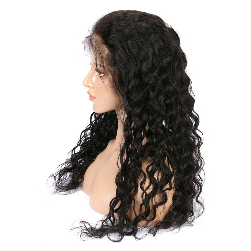 Peruvian Water Wave Lace Front Wig