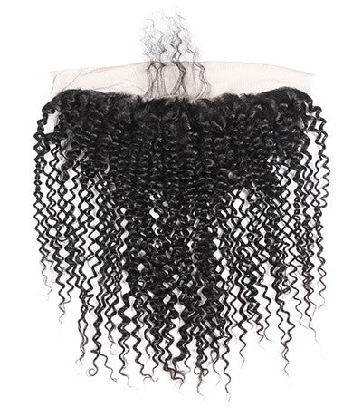 Indian Kinky Curly Lace Frontal