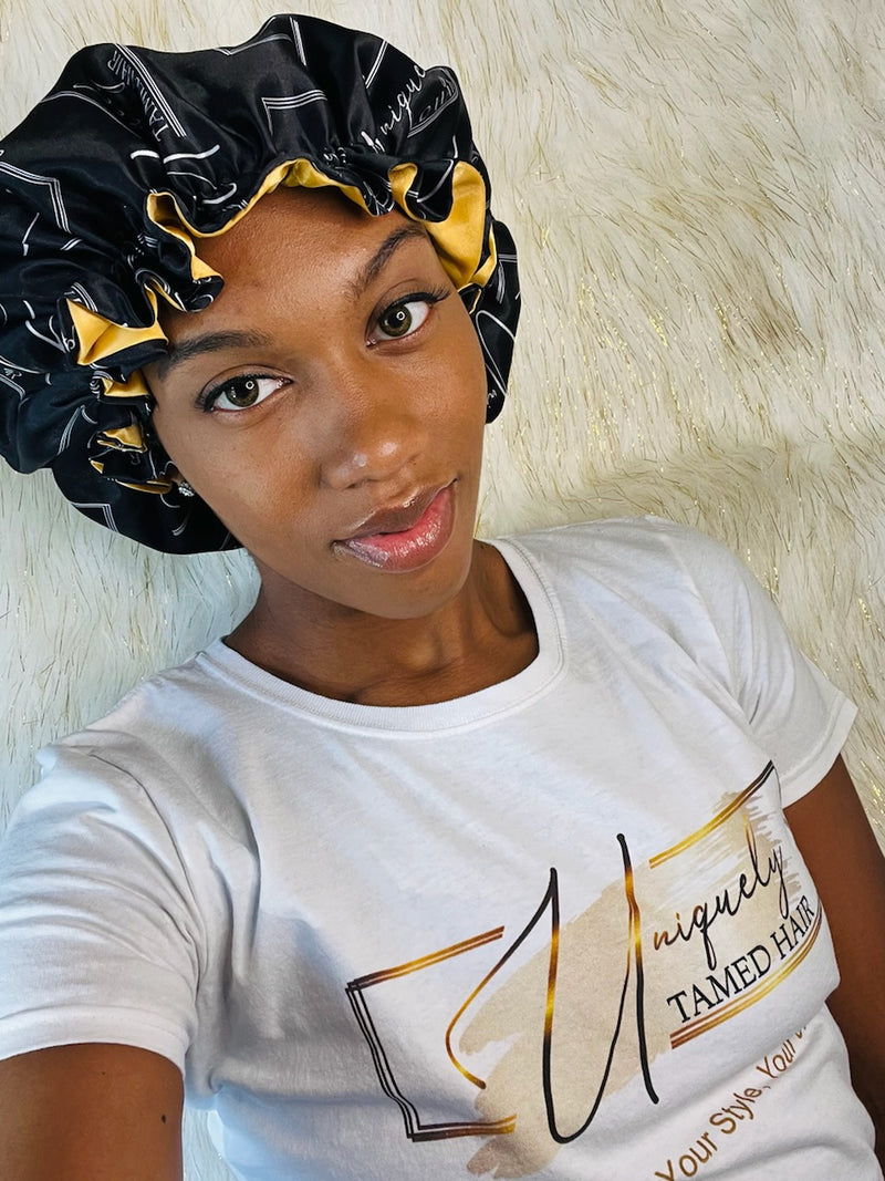 Satin Signature Bonnet