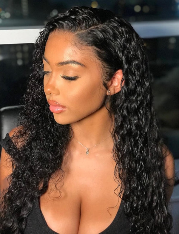 Peruvian Deep Wave Virgin Hair 360 Lace Wig