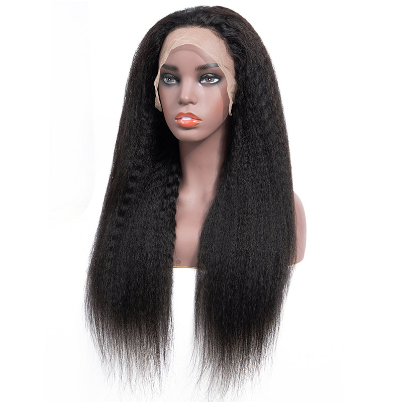 13*4 Kinky Straight Lace Frontal Wig