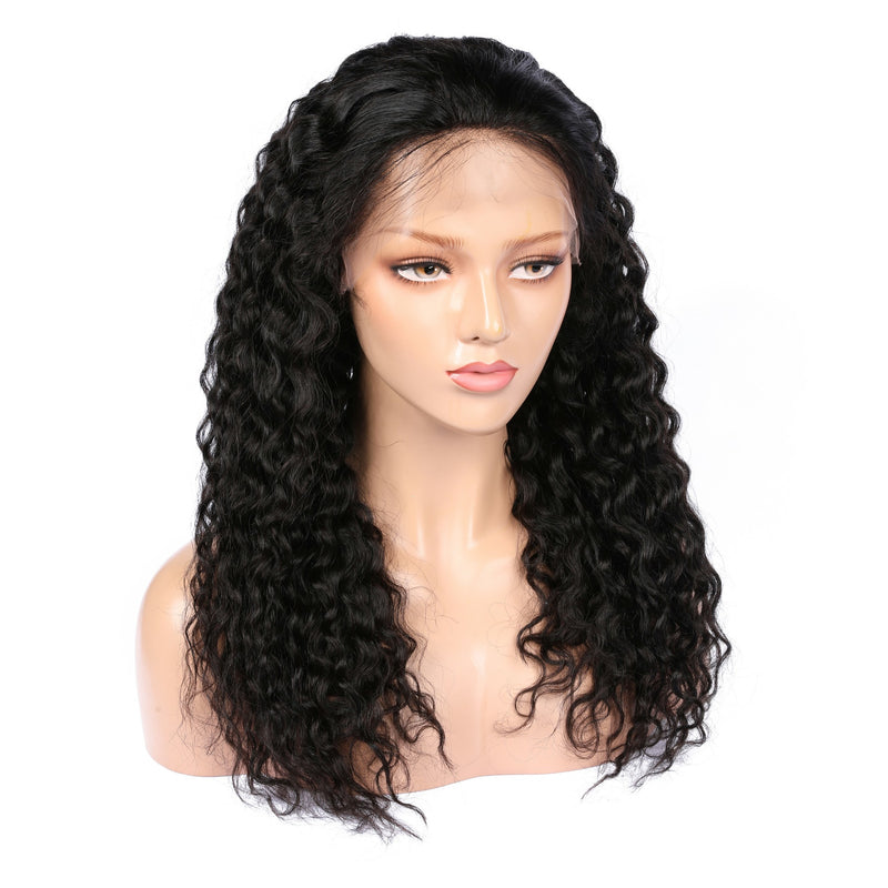 Peruvian Deep Wave Virgin Hair 360 Lace Wig