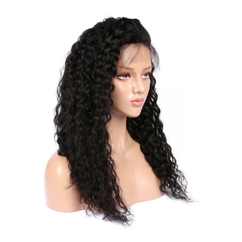 Peruvian Deep Wave Virgin Hair 360 Lace Wig