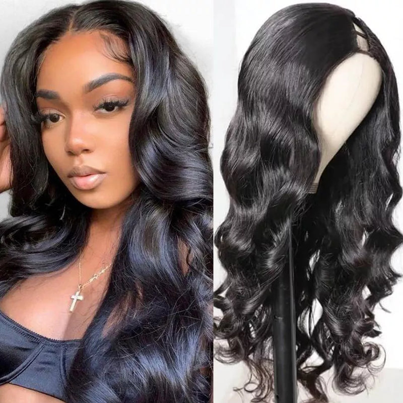 Brazilian Body Wave U-Part Wig