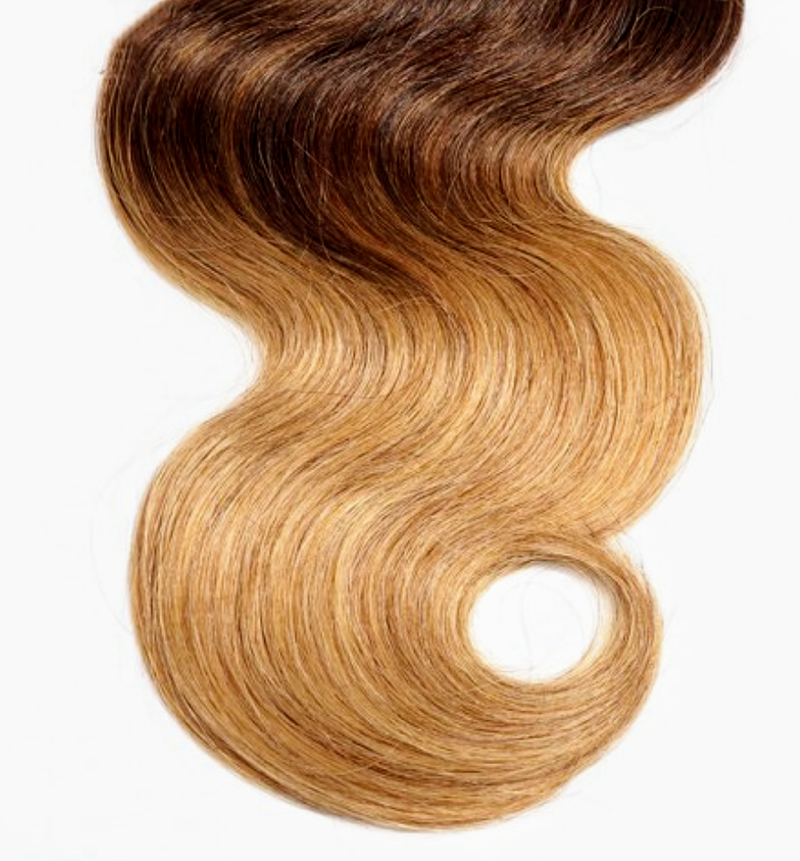 Body Wave Ombre Hair Extensions 1b/4/27