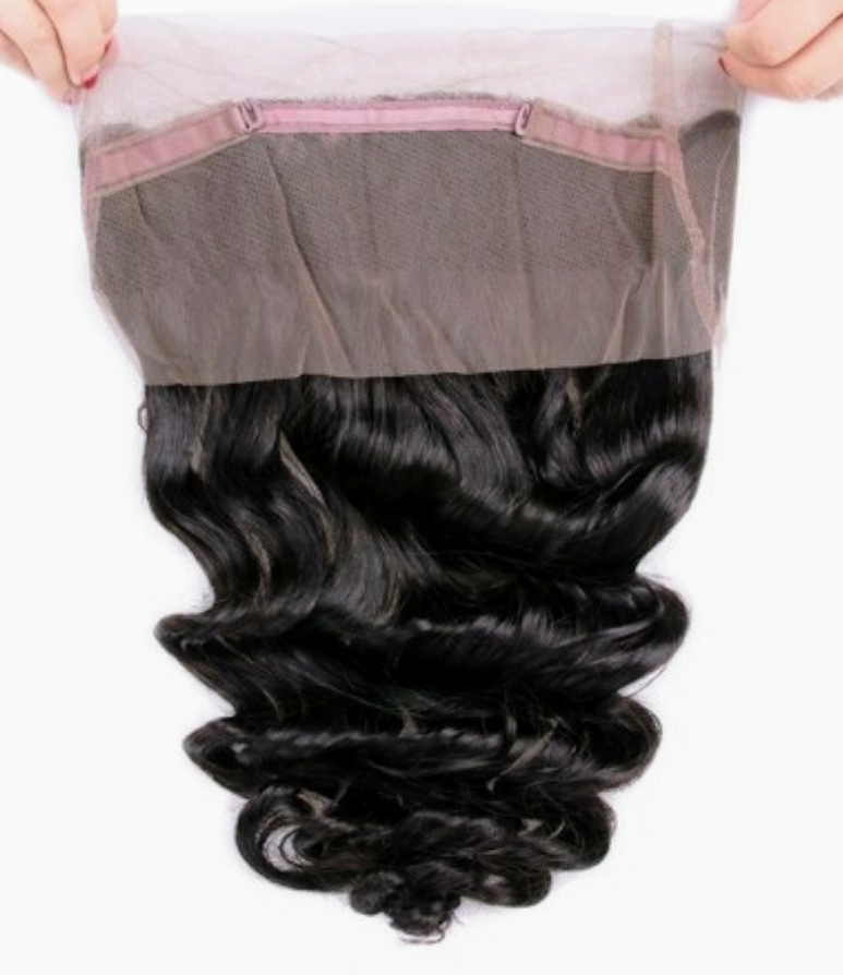 Malaysian Virgin Hair Loose Wave 360 Frontal