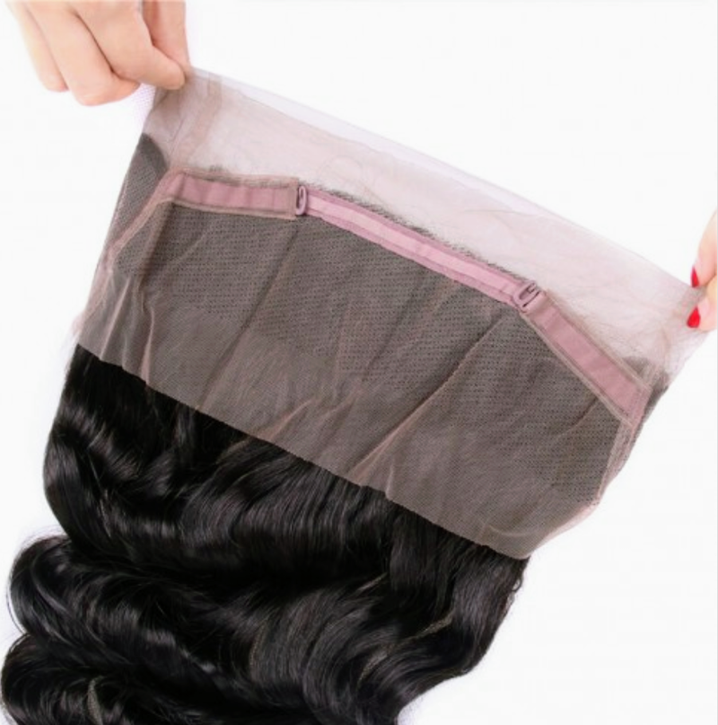 Malaysian Virgin Hair Loose Wave 360 Frontal
