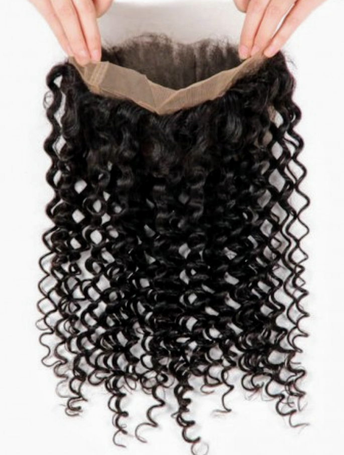 Malaysian Virgin Hair Deep Wave 360 Frontal