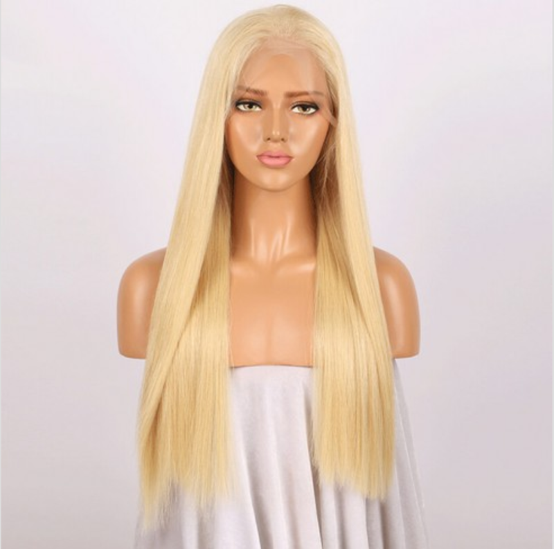 Brazilian Straight Hair #613 Blonde Full Lace Wig