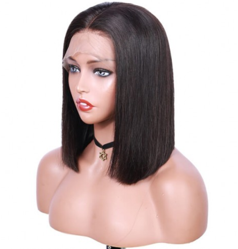 Brazilian Straight Hair Lace Front Bob Wig