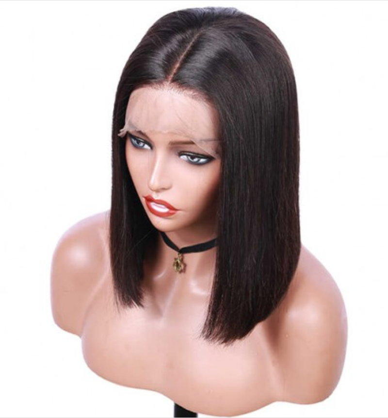 Brazilian Straight Hair Lace Front Bob Wig