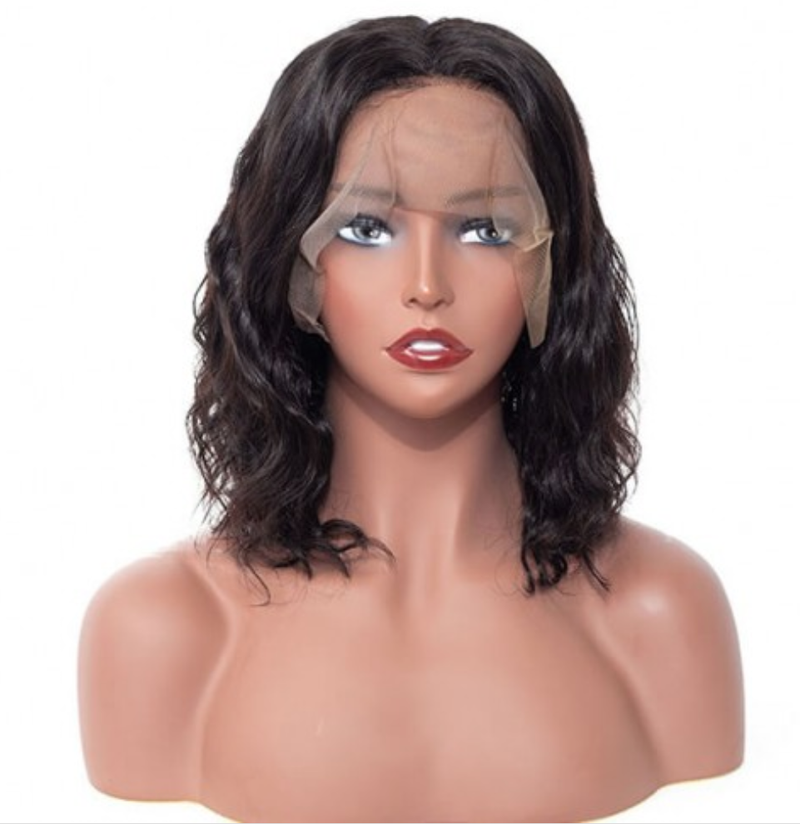 Brazilian Wavy Hair Lace Front Bob Wig