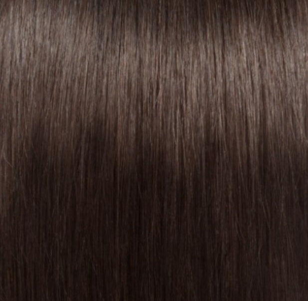 #2 Dark Brown Straight Clip In Hair Extensions
