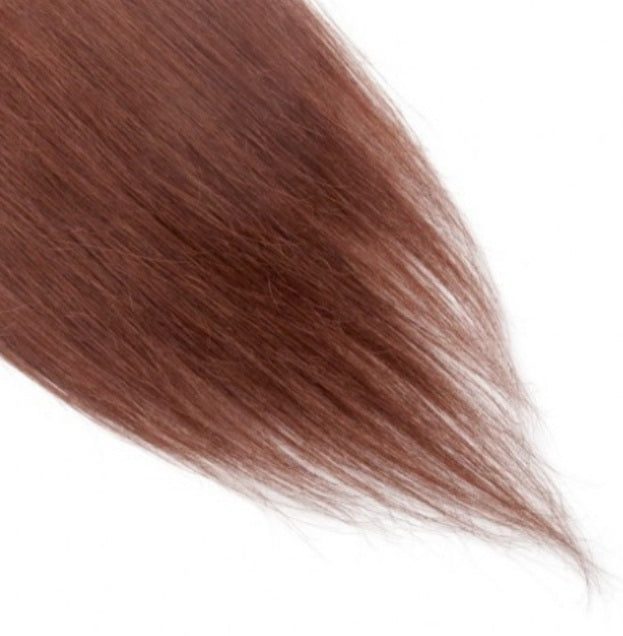 #33 Dark Auburn Straight Clip In Hair Extensions
