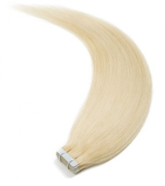 #24 Sandy Blonde Straight Tape In Hair Extensions