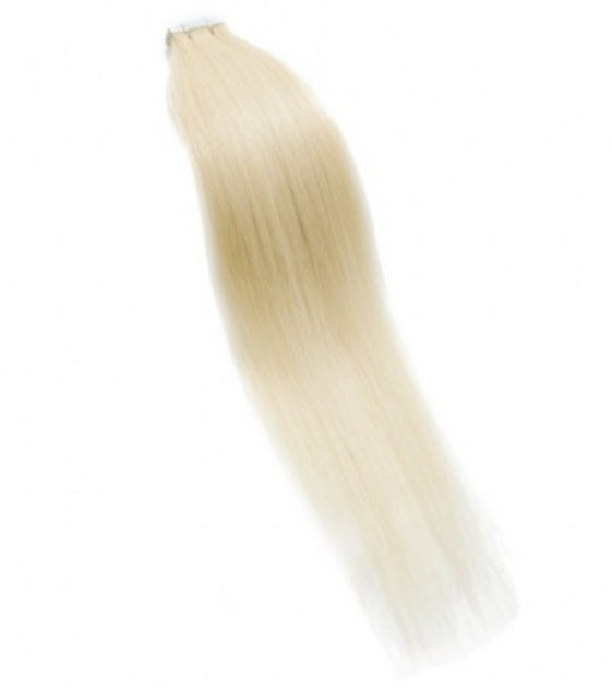 #24 Sandy Blonde Straight Tape In Hair Extensions