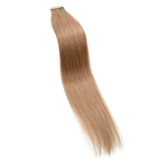 #27 Strawberry Blonde Straight Tape In Hair Extensions