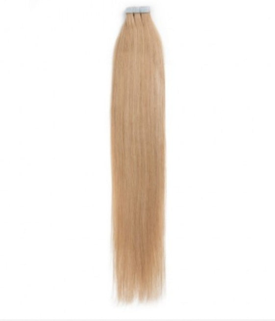 #27 Strawberry Blonde Straight Tape In Hair Extensions