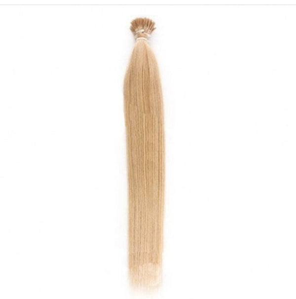 #27 Strawberry Blonde Straight U Tip Hair Extensions