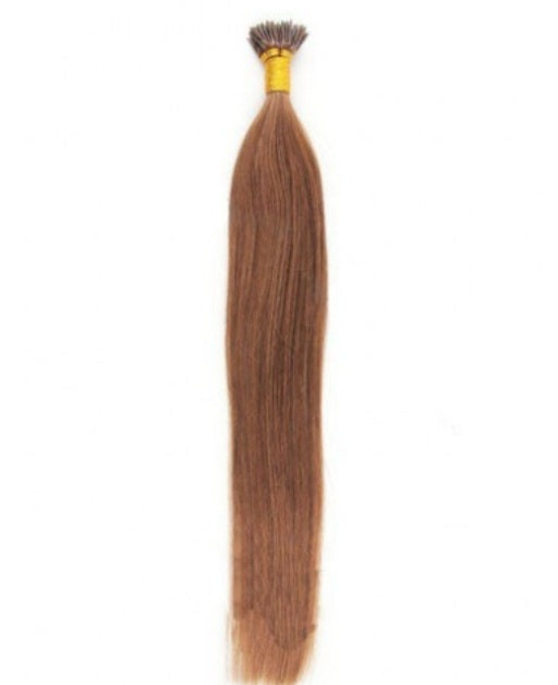 #33 Dark Auburn Straight U Tip Hair Extensions