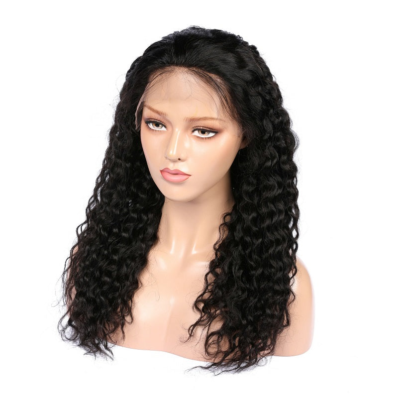 Malaysian Deep Wave Lace Front Wig