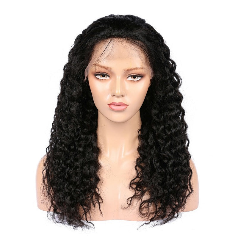 Malaysian Deep Wave Lace Front Wig