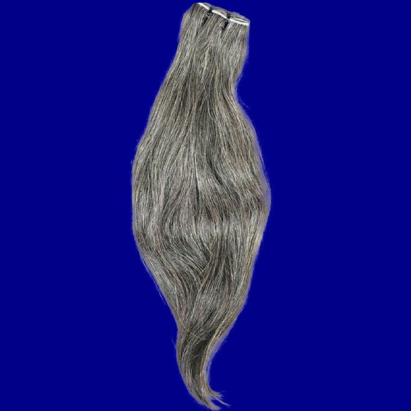 Vietnamese Natural Gray Hair Extensions