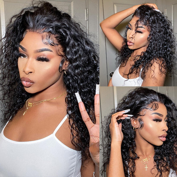 13*4 Deep Wave Lace Frontal Wig
