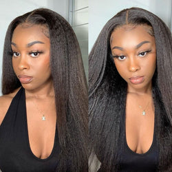 13*4 Kinky Straight Lace Frontal Wig