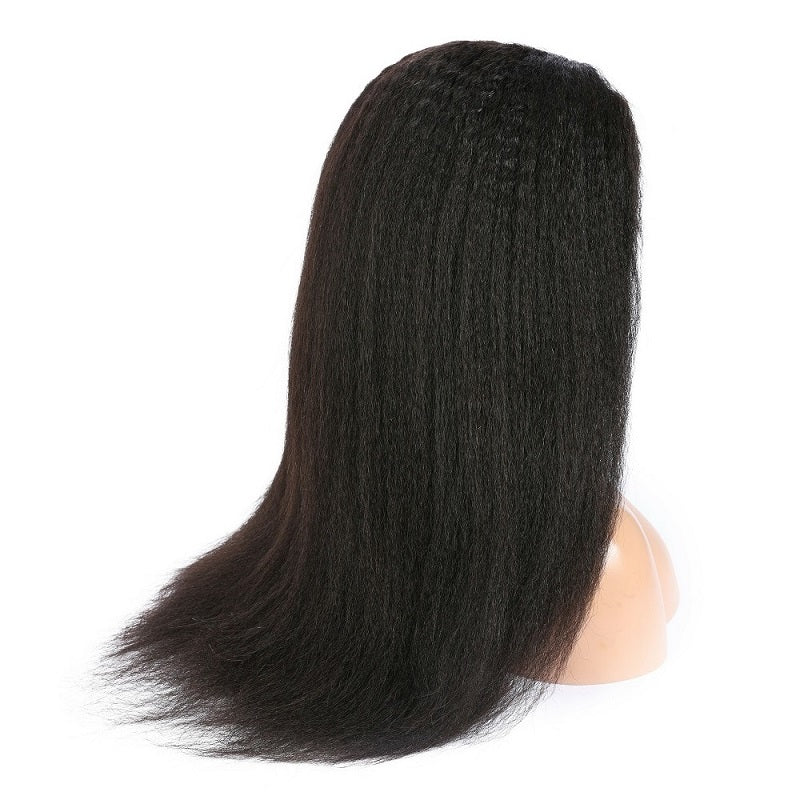 Indian Kinky Straight Lace Front Wig