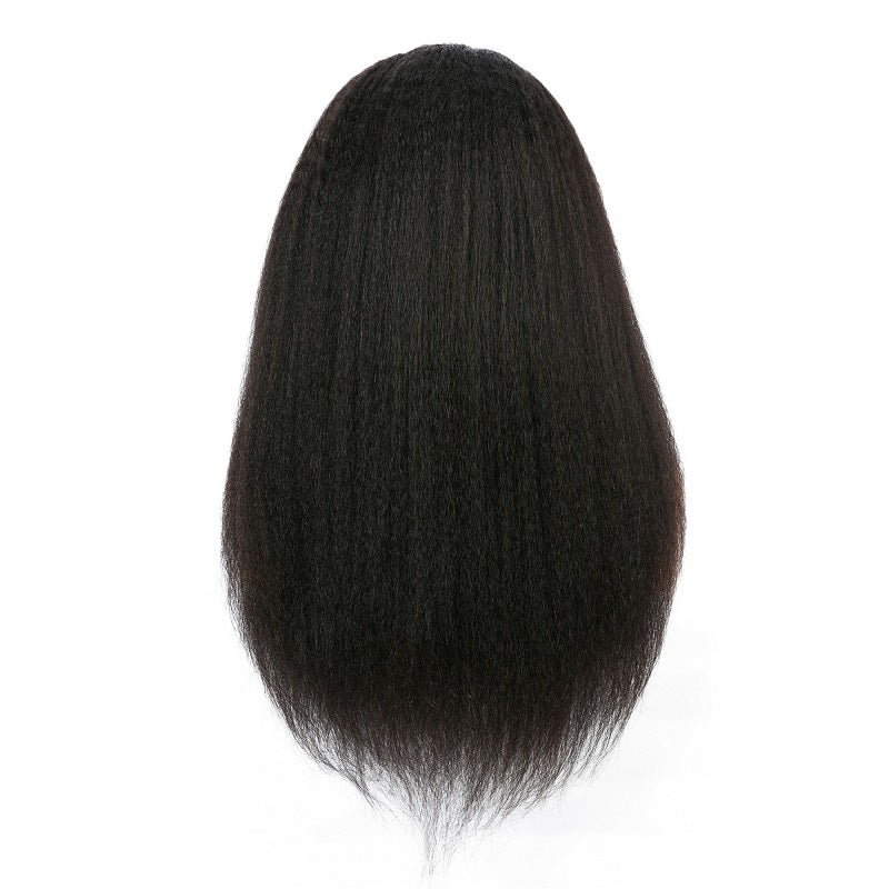 Indian Kinky Straight Lace Front Wig
