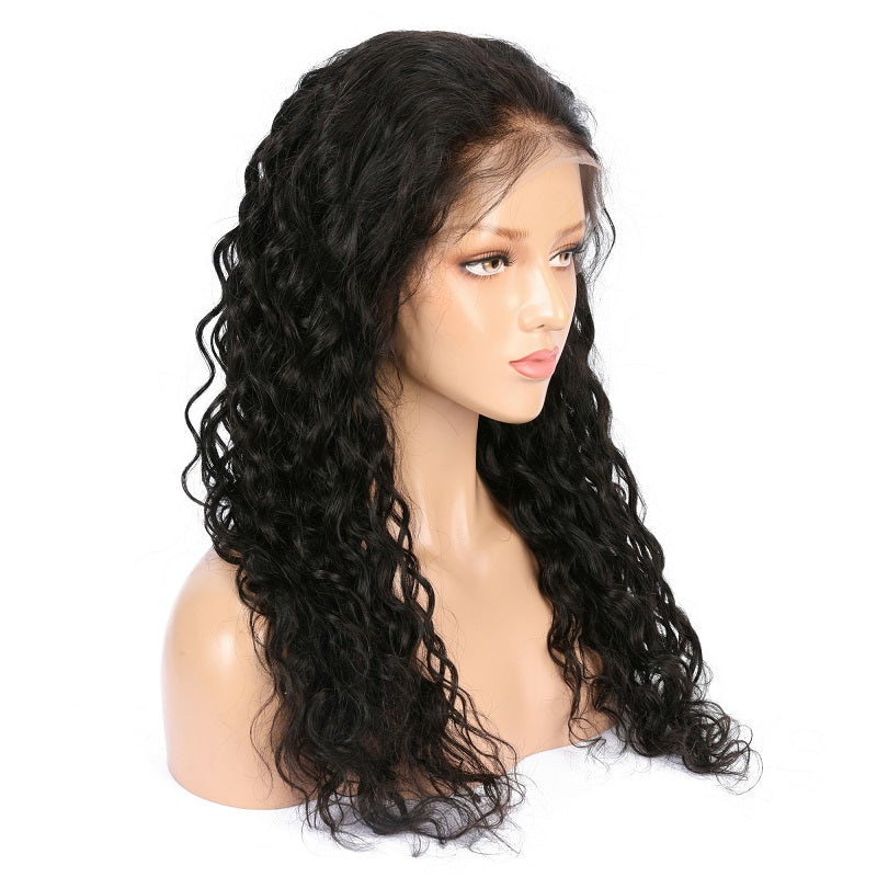 Peruvian Water Wave Lace Front Wig