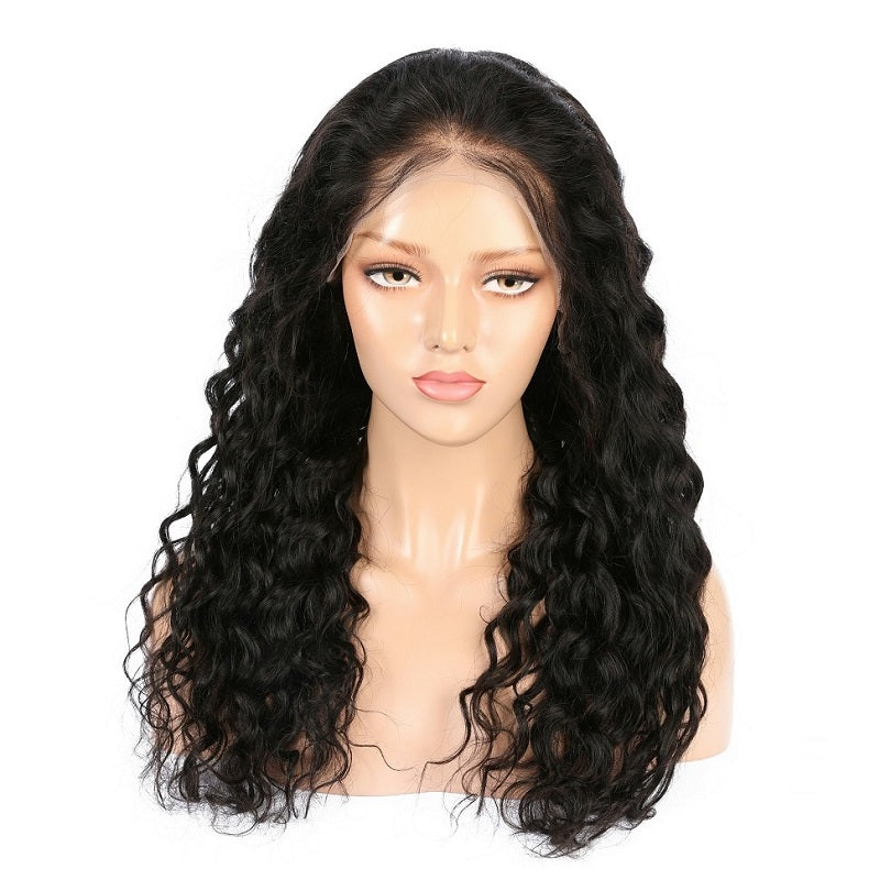 Peruvian Water Wave Lace Front Wig